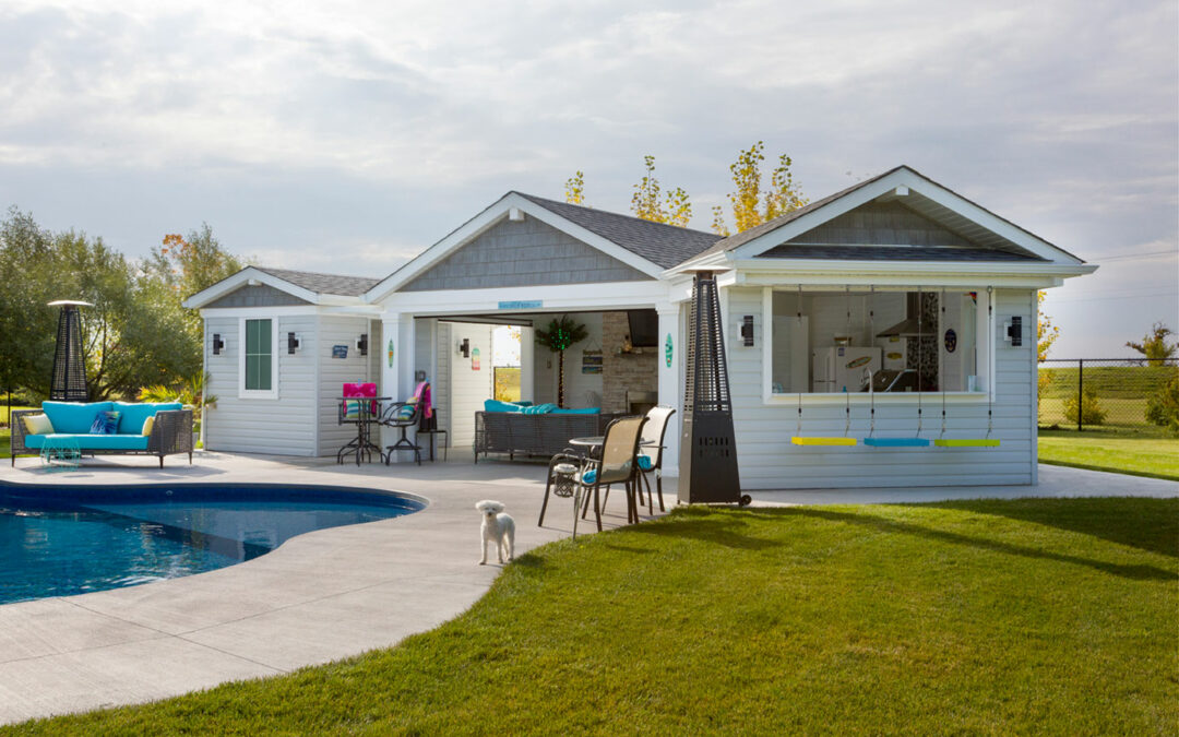 Poolside Retreat Exterior Structure